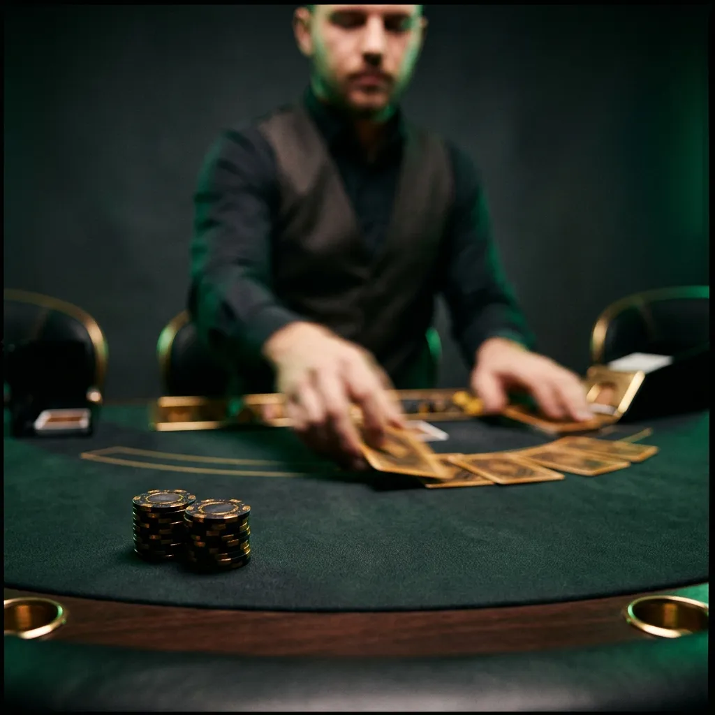 Live dealer table